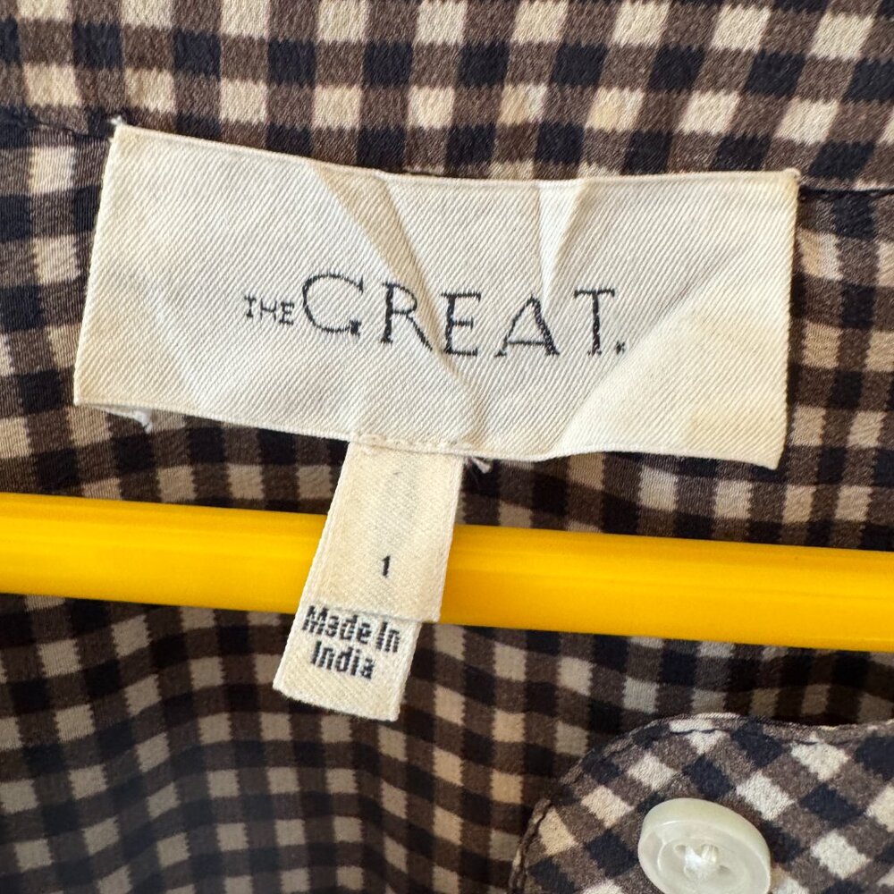 Check Button Blouse - image 6